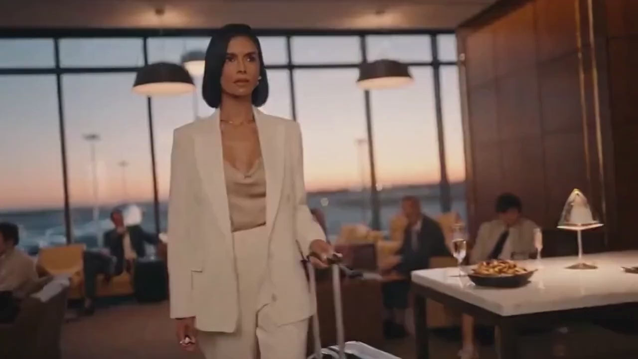 quick video of a professional woman showing all the different luxury places her job in hospitality takes her.